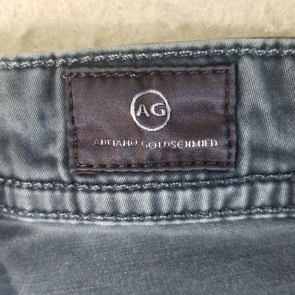 AG Adriano Goldschmied jeans men's 36x32 The Graduate tailored straight blue - Picture 10 of 12